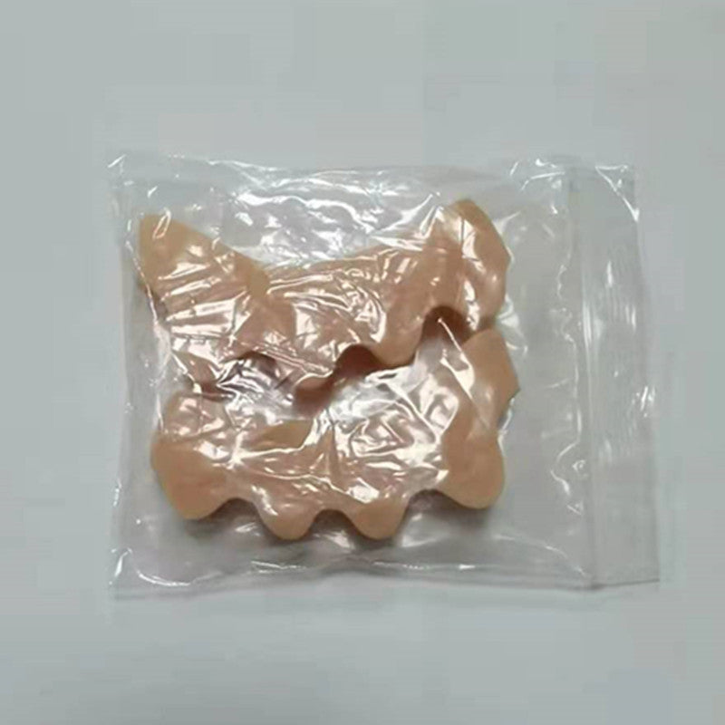 Silikon Toe Separator für Männer und Frauen (schwarz, pink)